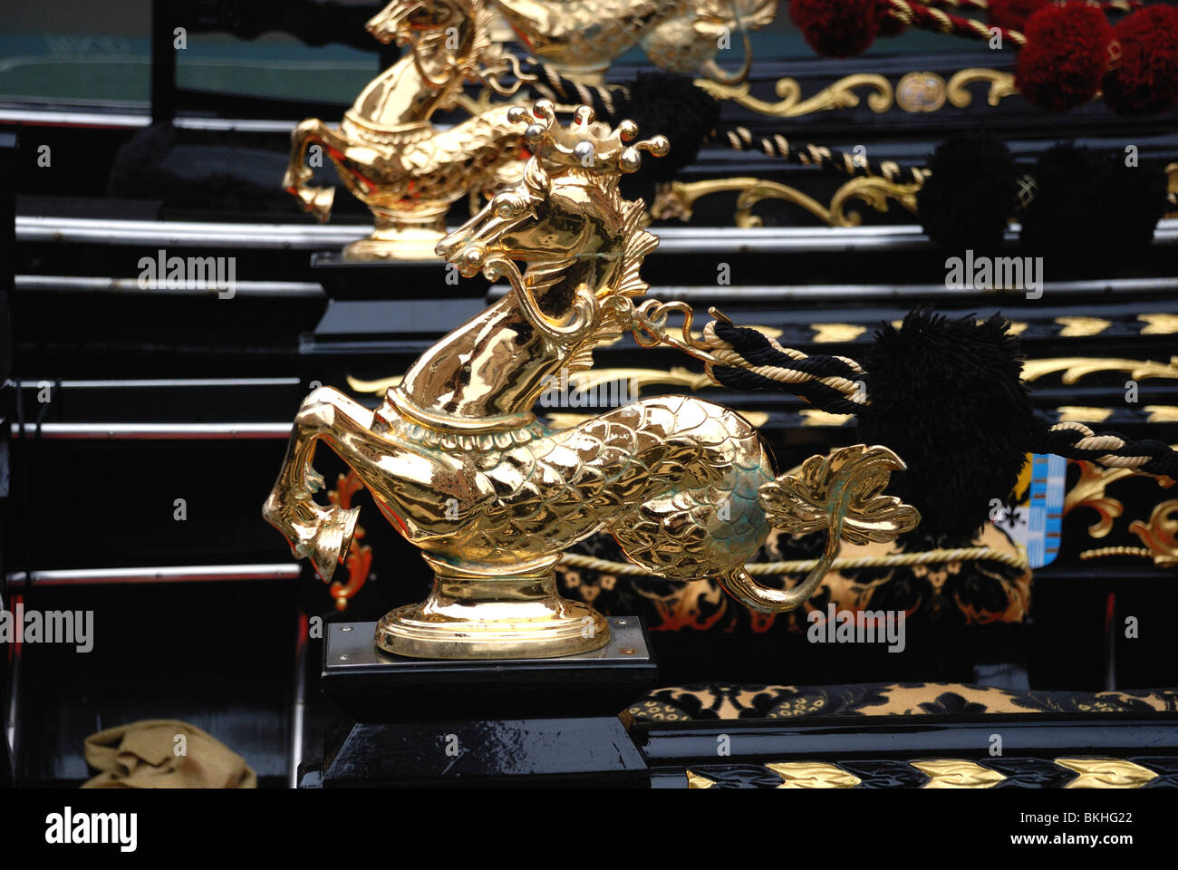 Gondola boat detail hi-res stock photography and images - Alamy