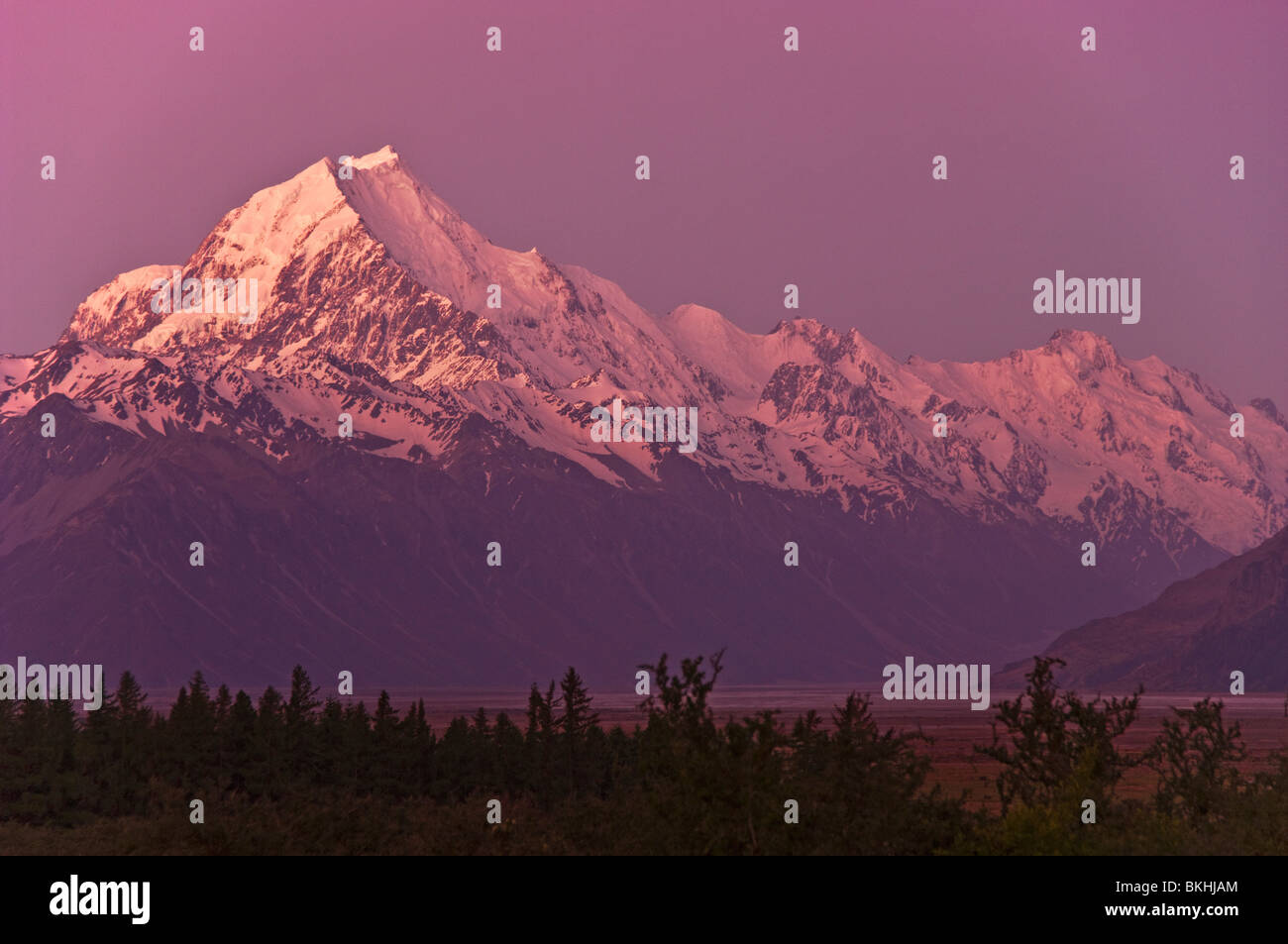 Aoraki mount cook mountain hi-res stock photography and images - Alamy