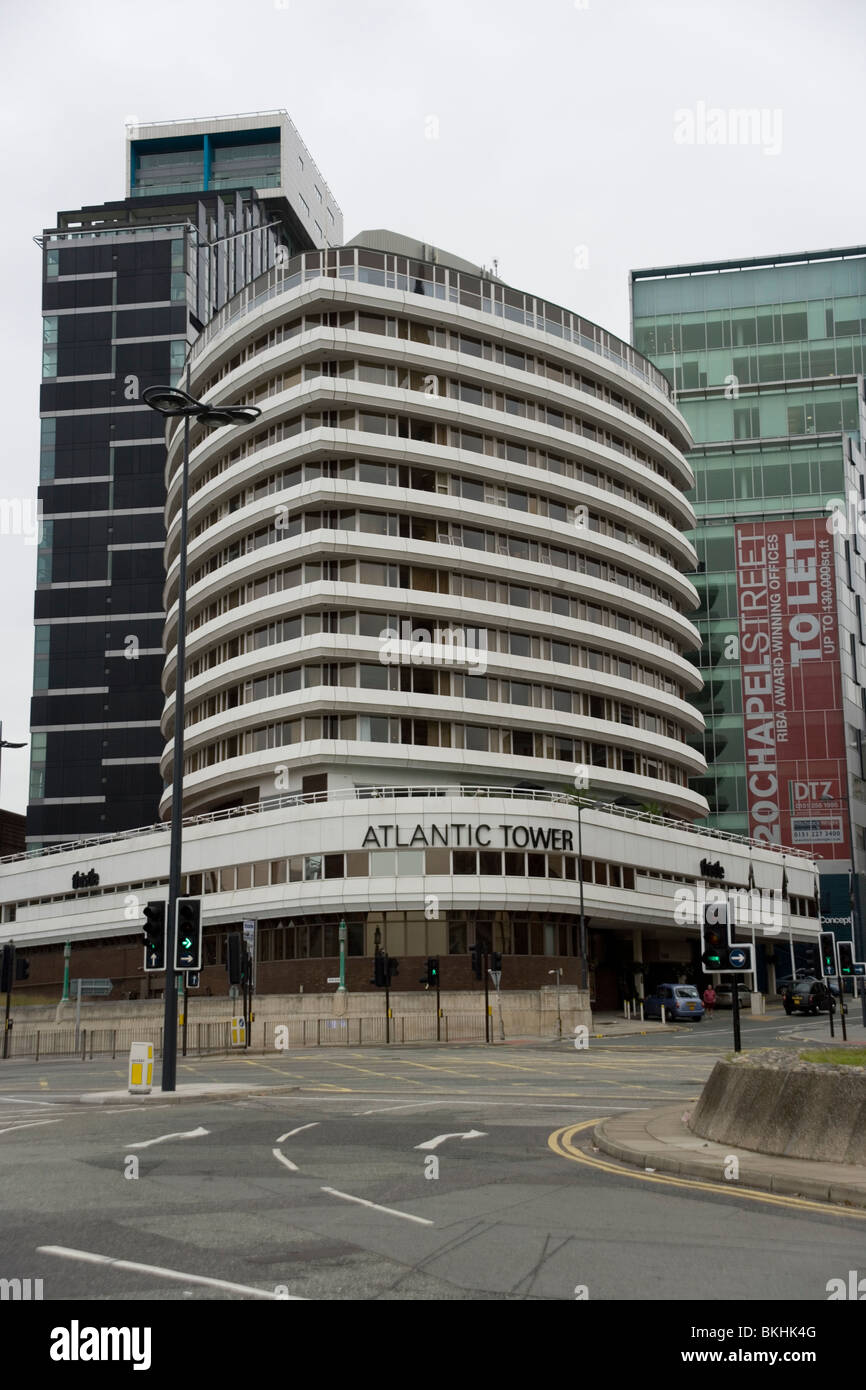 Atlantic Tower in Liverpool Stock Photo