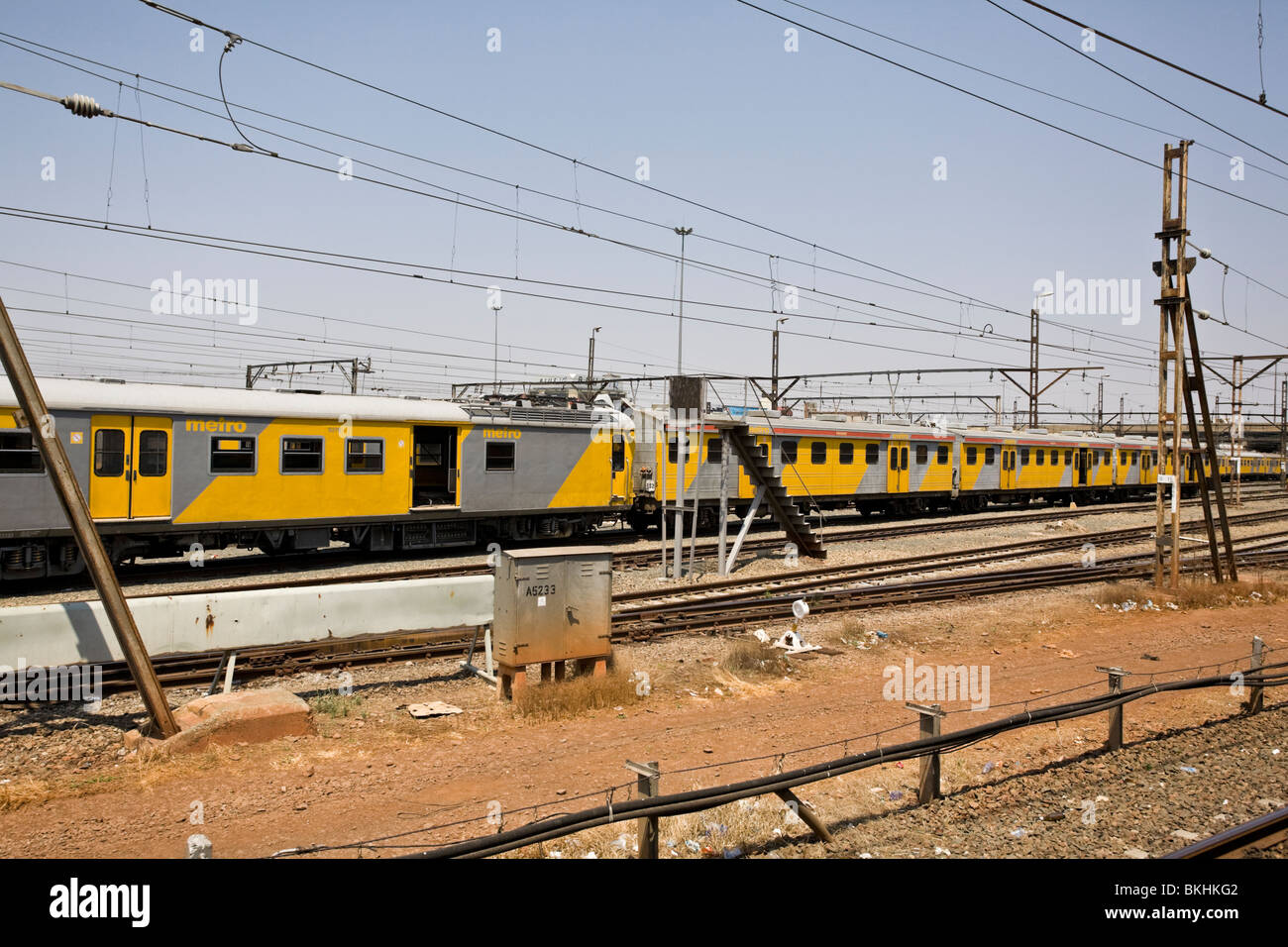 A passenger on the Shosholoza Meyl train, South Africa Stock Photo Alamy