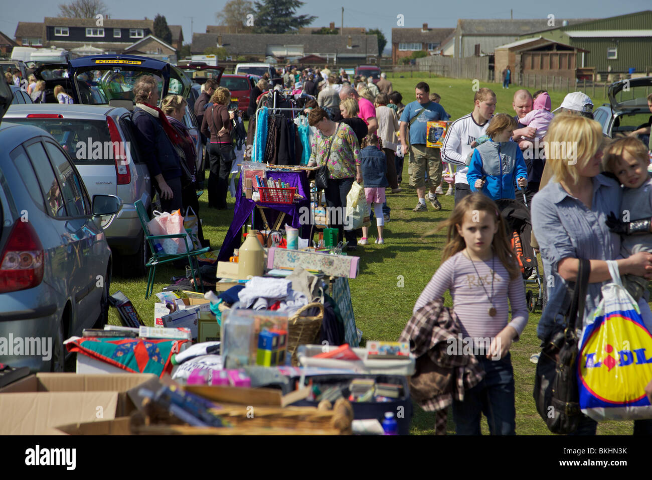 At a car boot sale hires stock photography and images Alamy