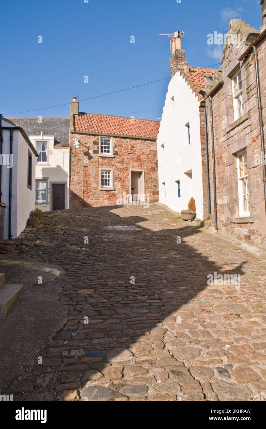 Fishermen's Houses Crail East Neuk Fife Scotland Stock Photo Alamy