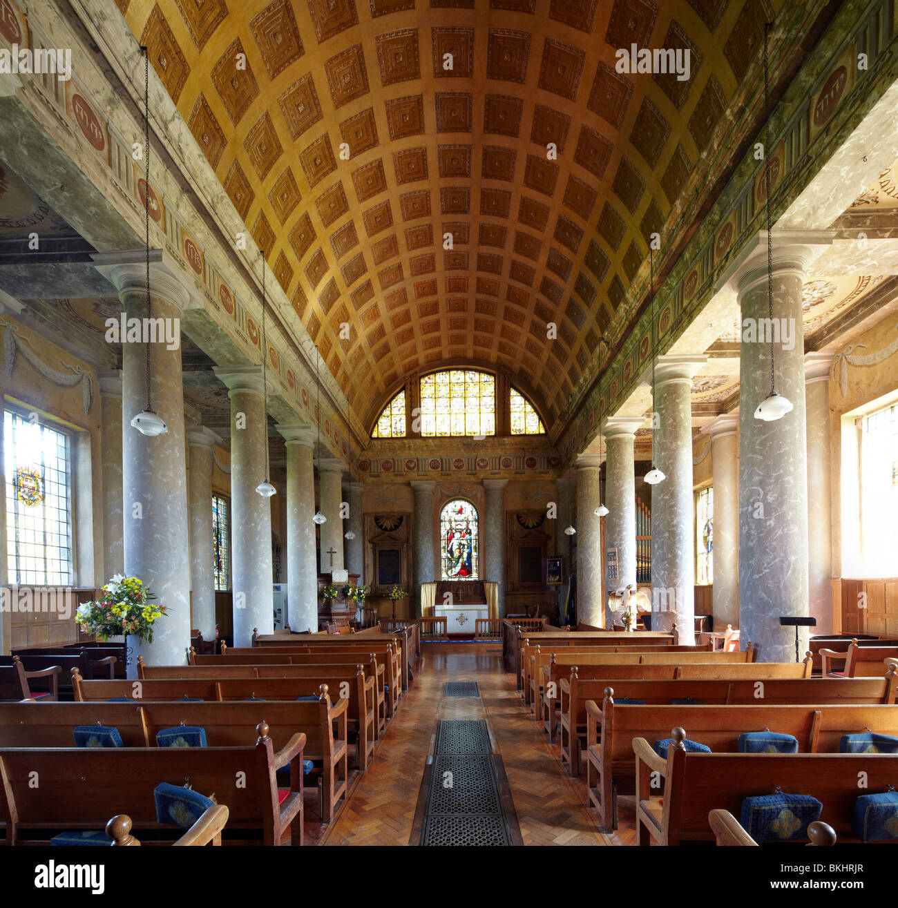 Church of St Lawrence, Mereworth, Kent Stock Photo Alamy