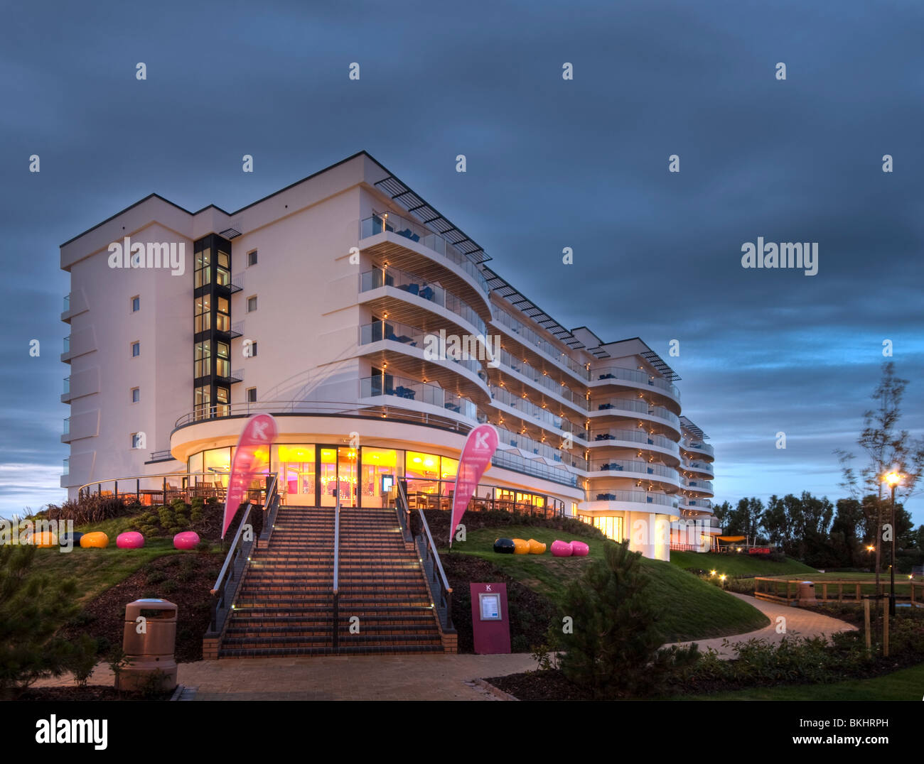 Exteriors of Ocean Hotel, Butlins Bognor Regis Stock Photo Alamy
