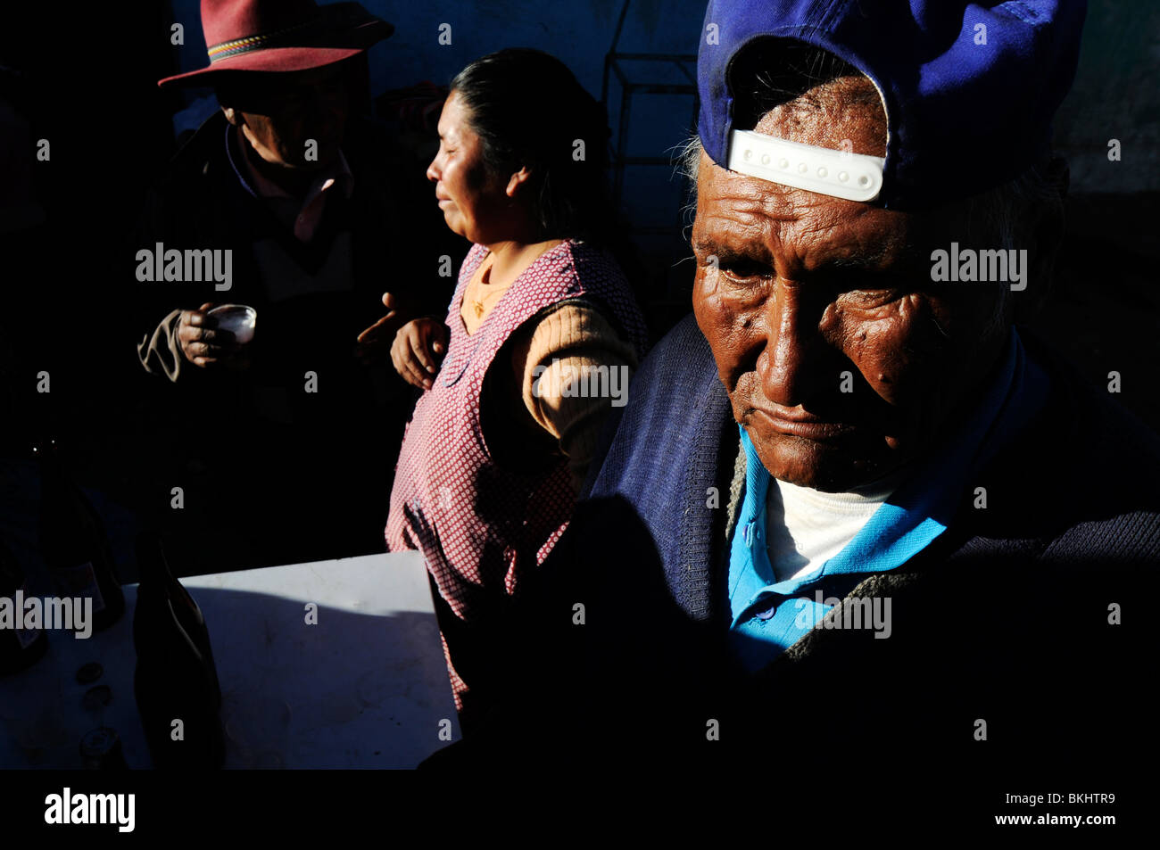 Scene from La, Paz -- Bolivia Stock Photo