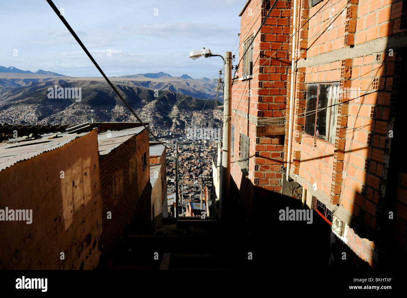 Scene from La, Paz -- Bolivia Stock Photo - Alamy