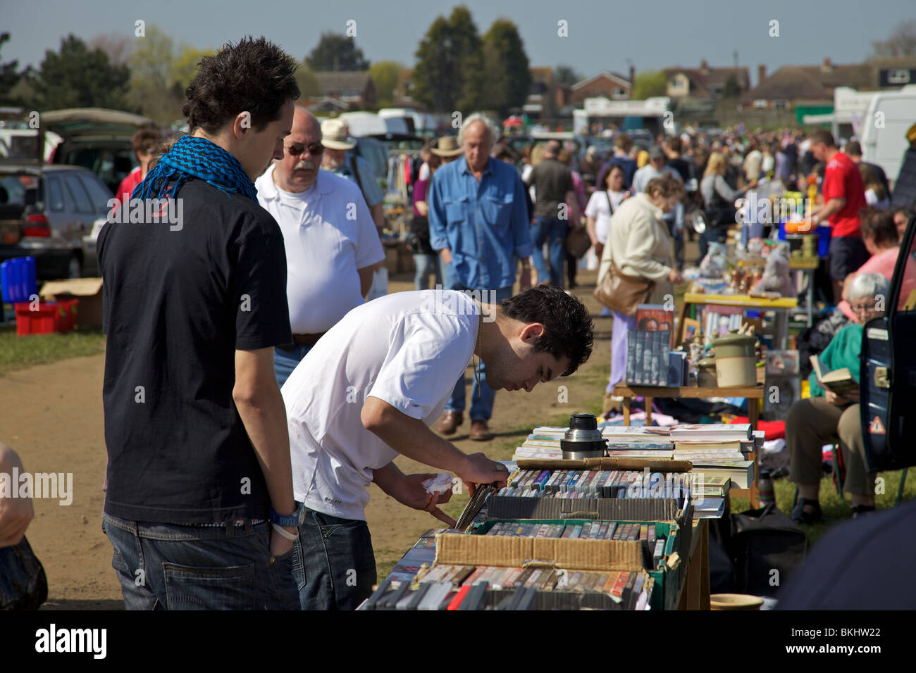 At a car boot sale hires stock photography and images Alamy