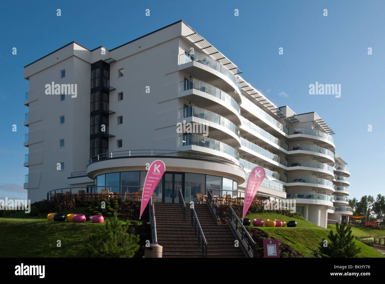 Exteriors of Ocean Hotel, Butlins Bognor Regis Stock Photo Alamy