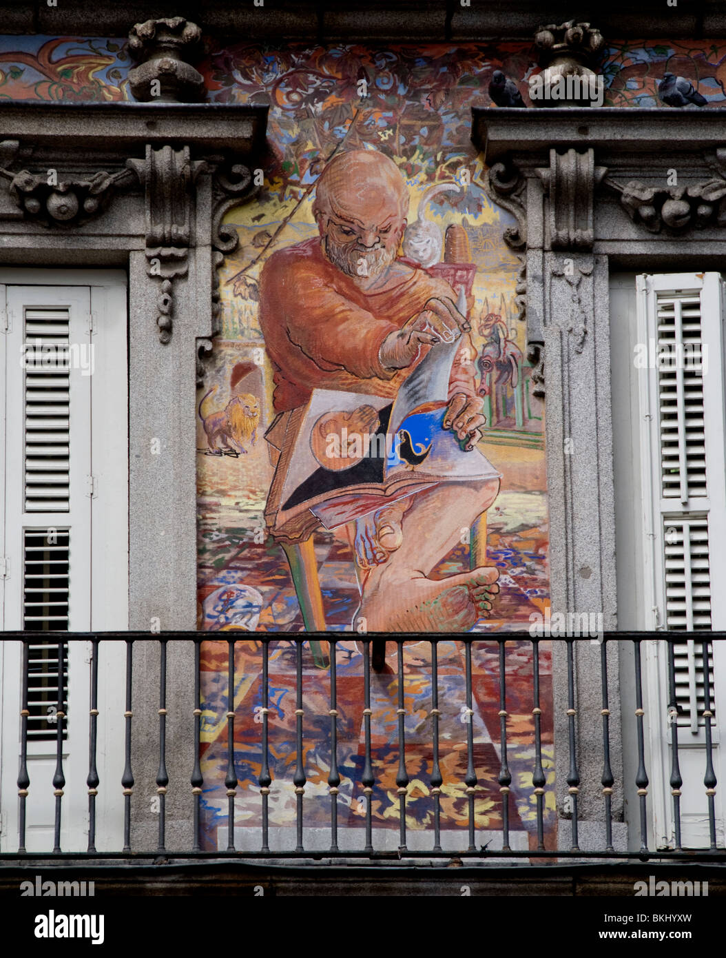 Mural fresco spanish painting hires stock photography and images Alamy