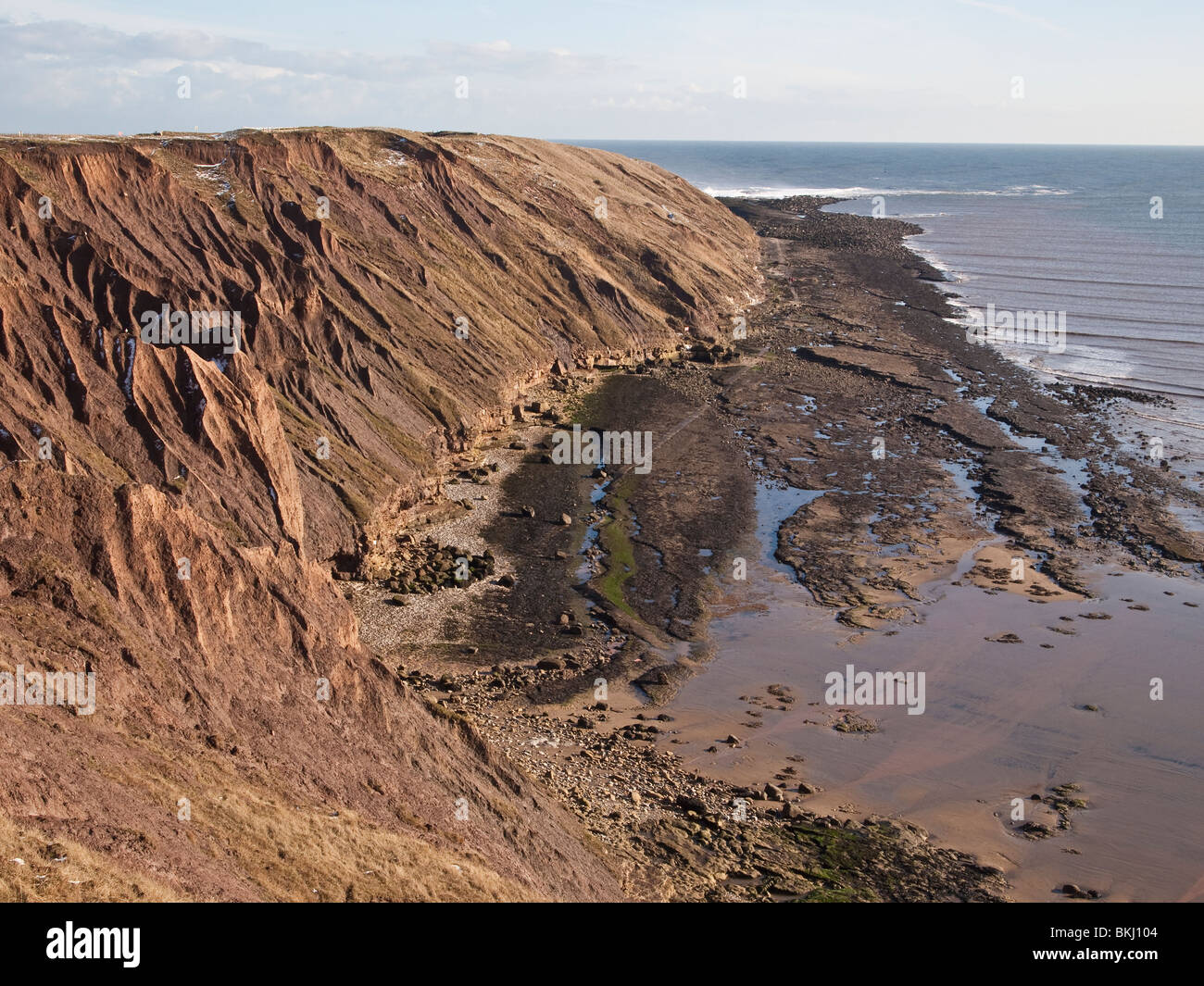 Filey Brigg Yorkshire UK Stock Photo - Alamy