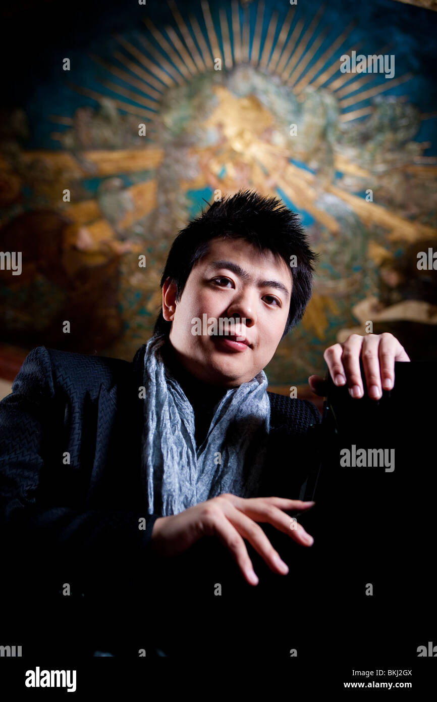 Portrait of Lang Lang Stock Photo
