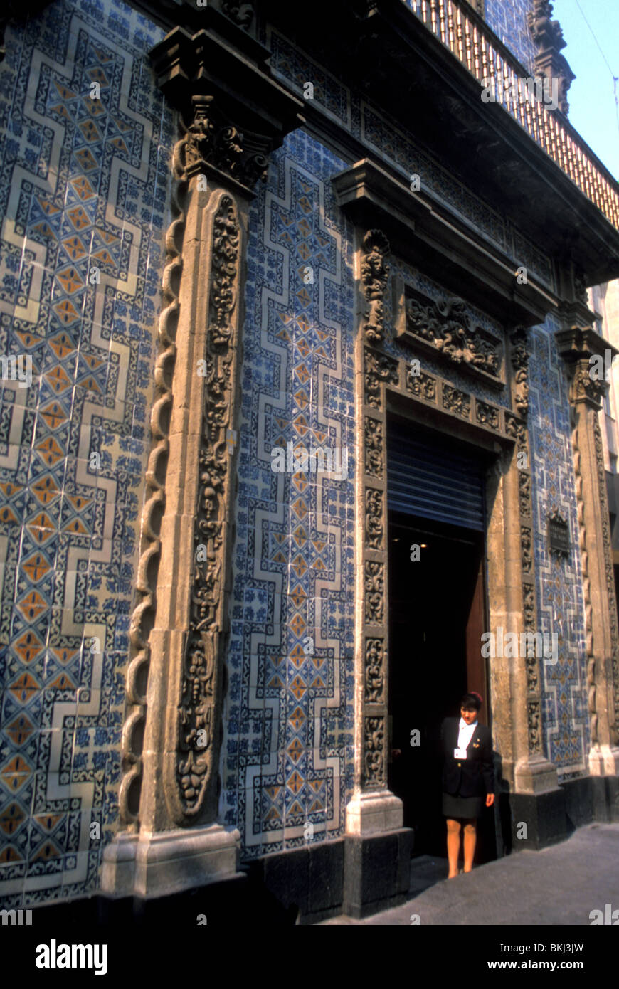 house of tiles, mexico city, mexico Stock Photo