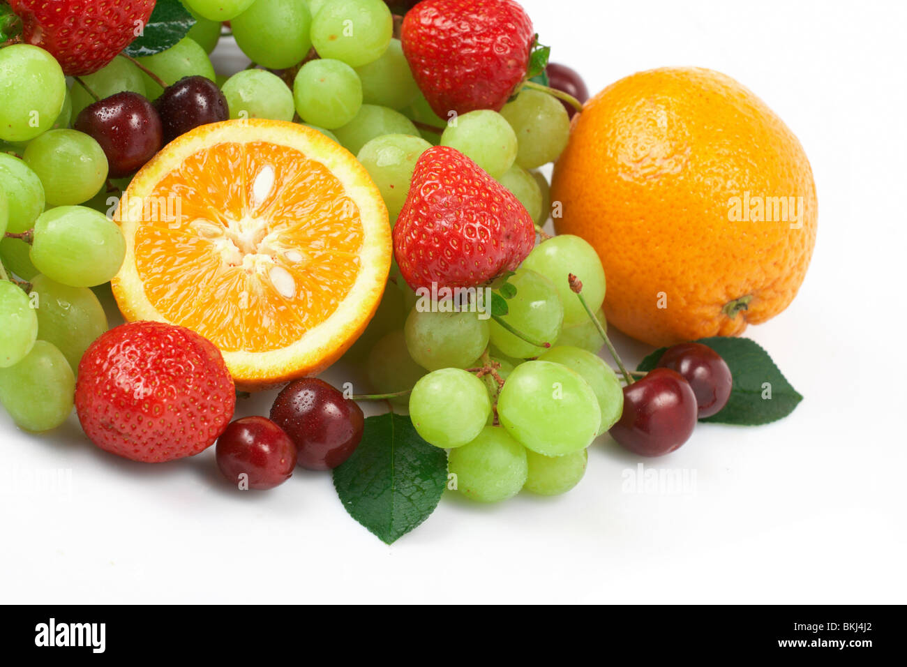 Still-life of fresh fruit Stock Photo