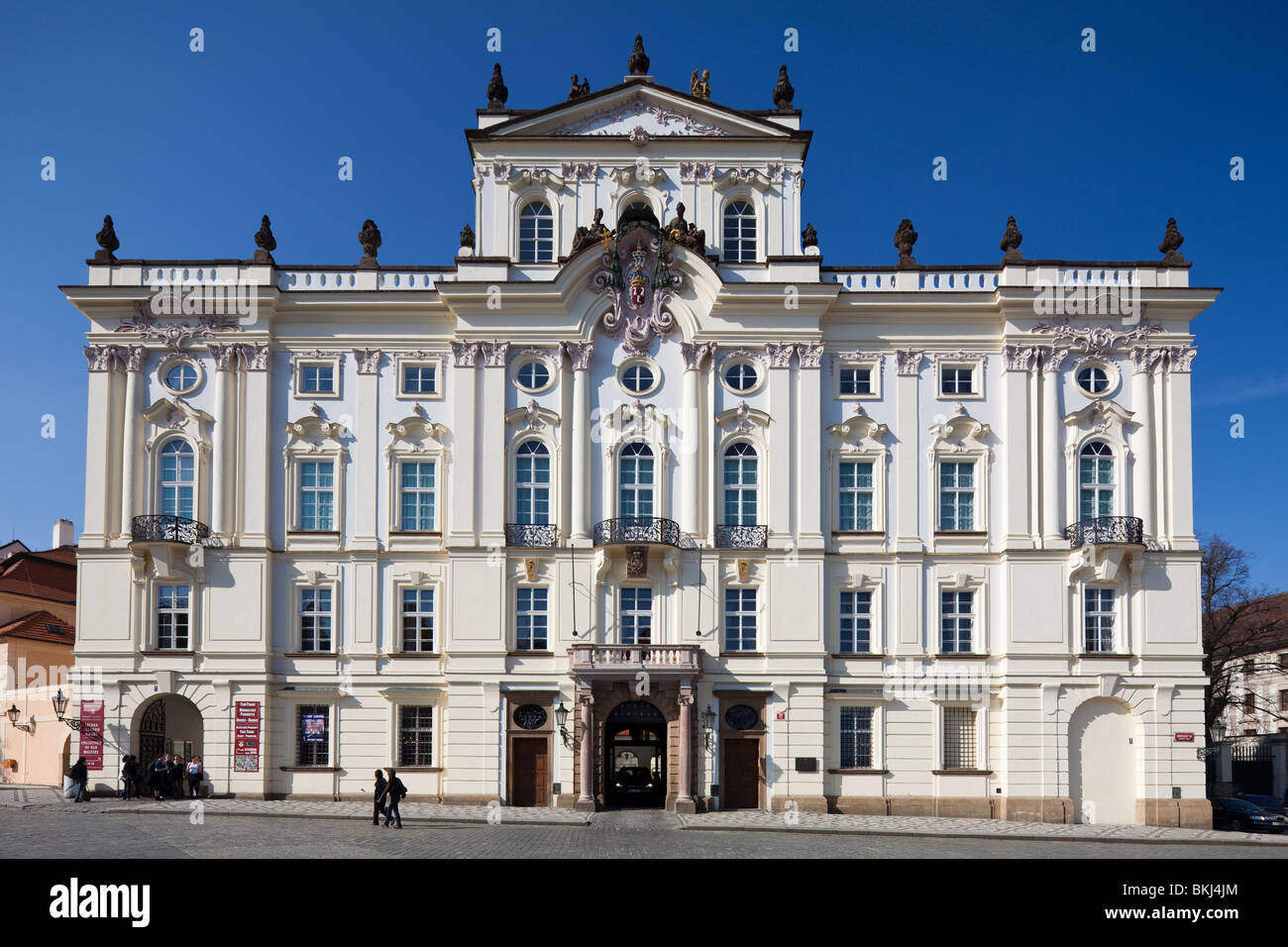Archbishop's Palace, Prague, Czech Republic Stock Photo