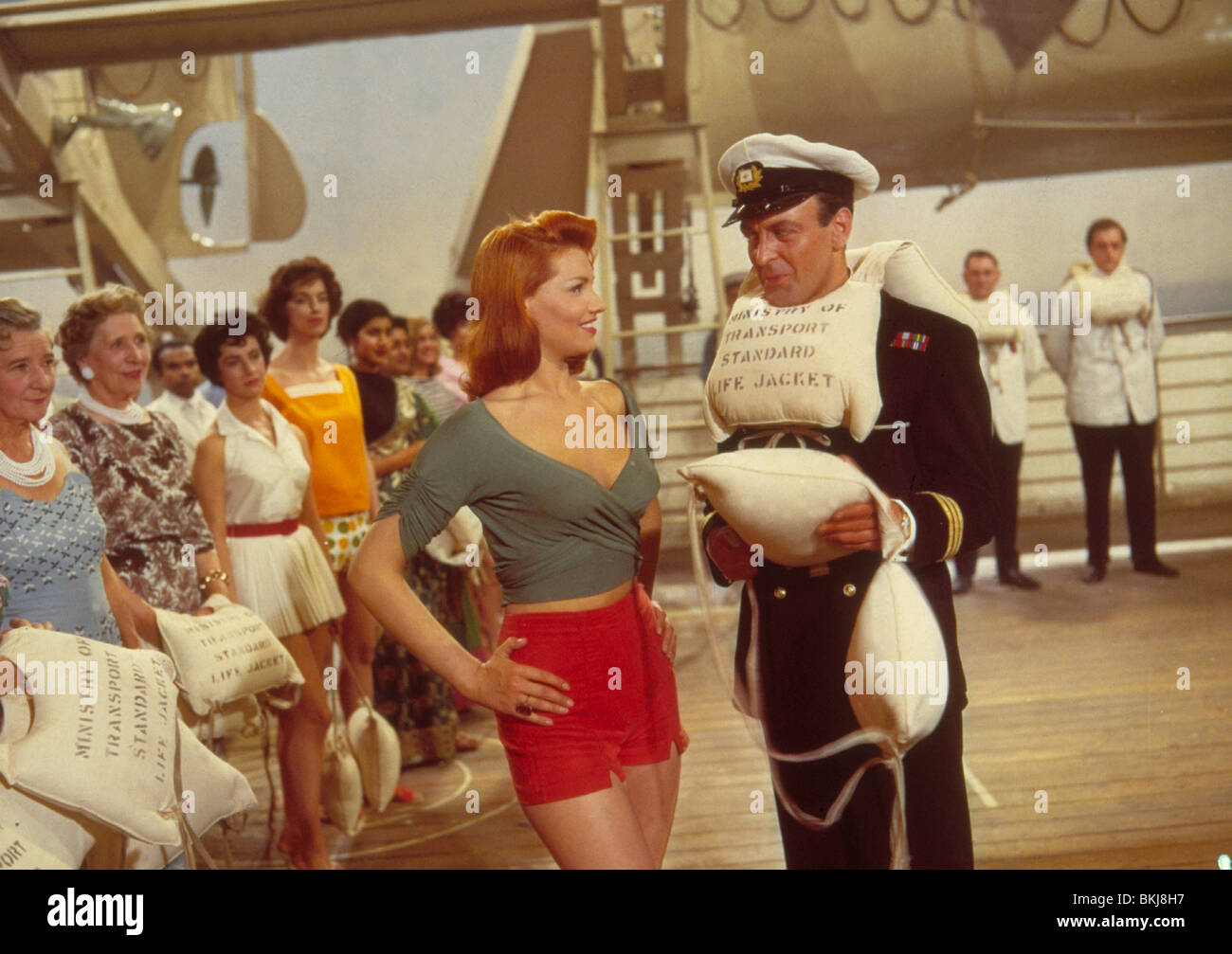 THE CAPTAIN'S TABLE (1958) DONALD SINDEN CPTB 003 Stock Photo - Alamy
