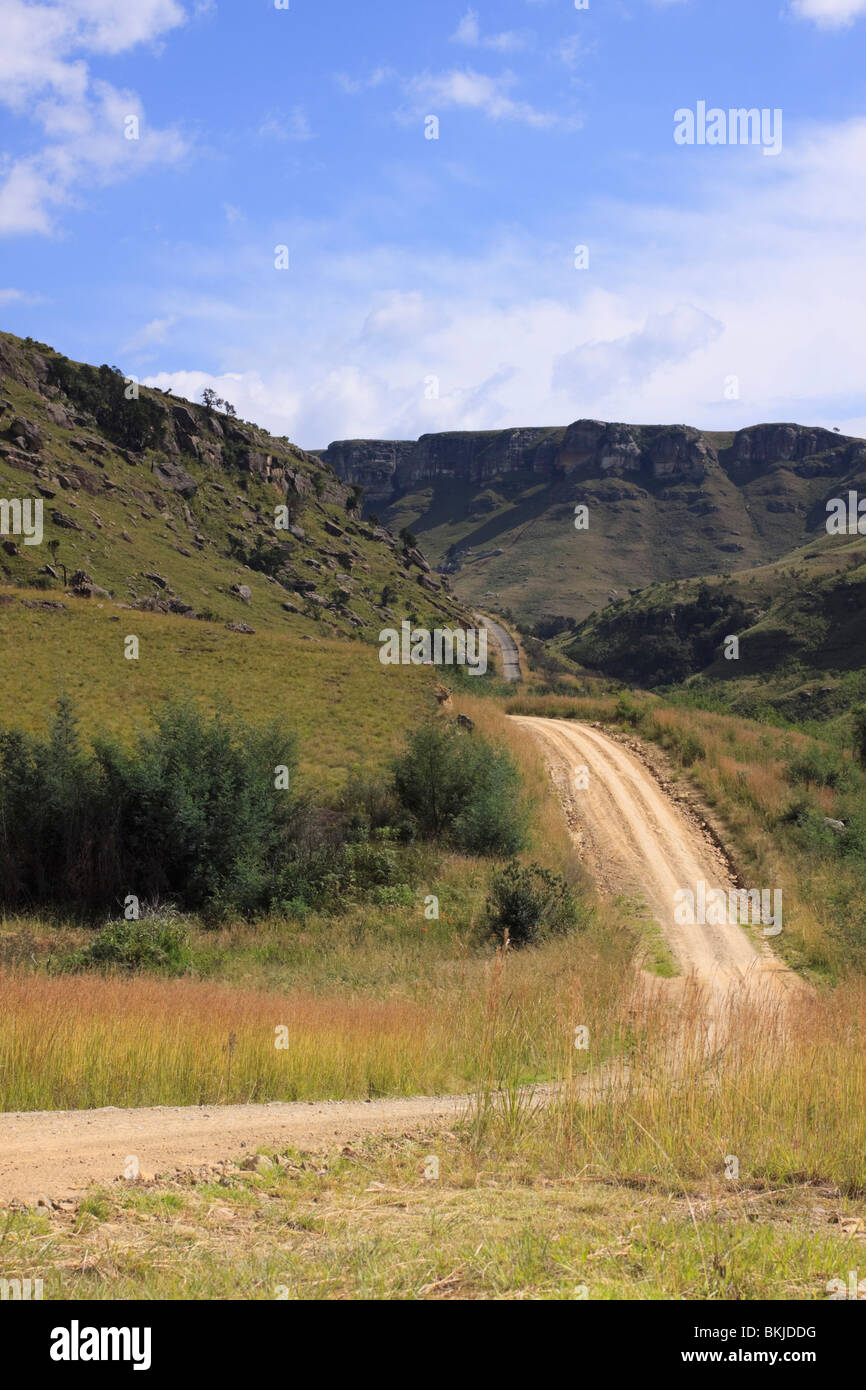 Road winding mountain drakensberg hi-res stock photography and images -  Alamy