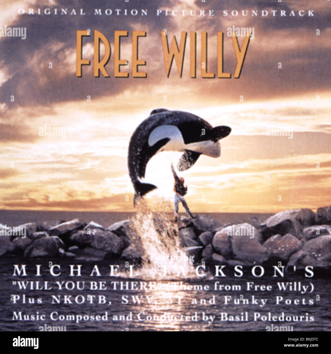FREE WILLY -1993 Stock Photo
