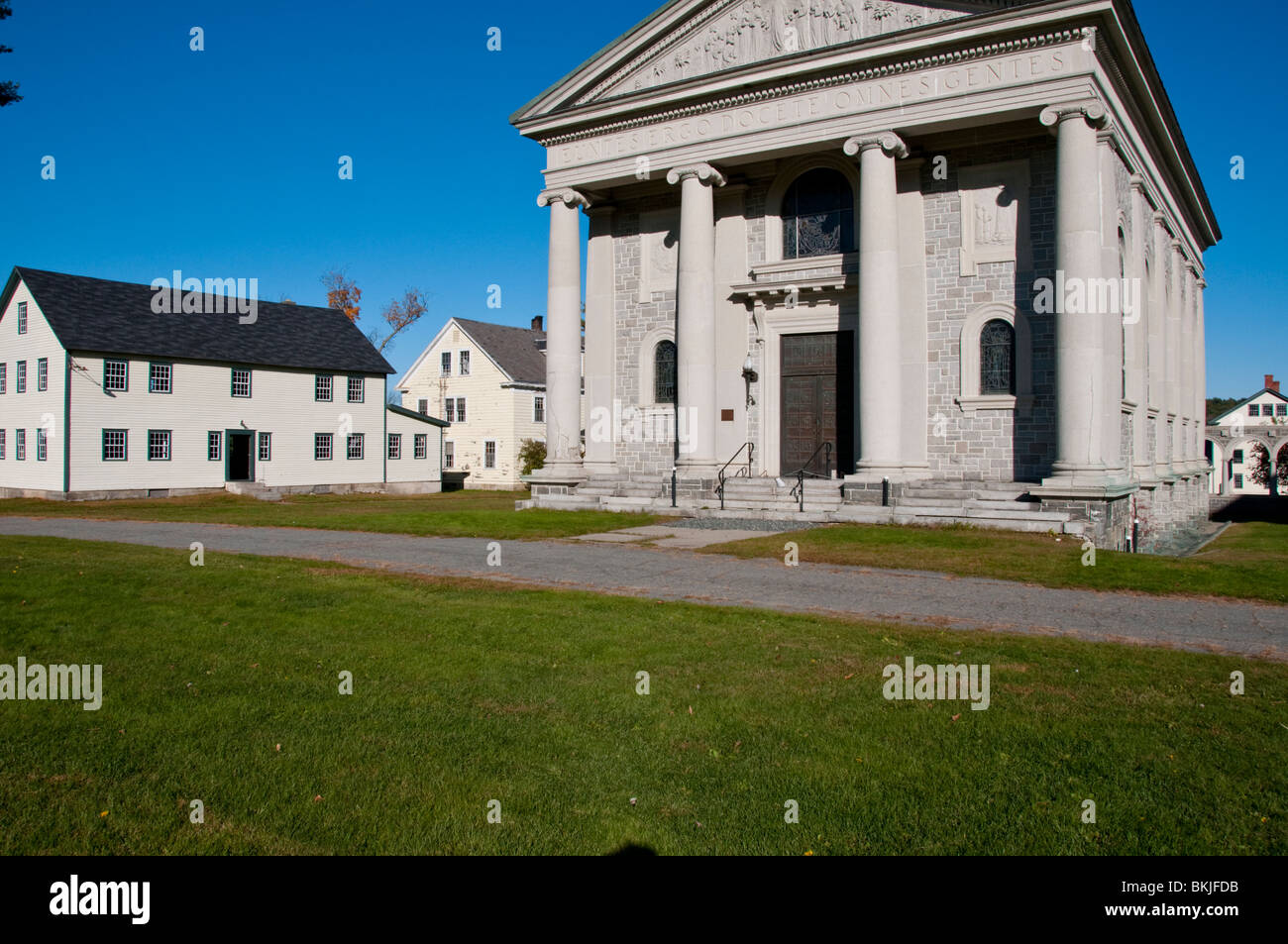 Shaker Village,Church and Communal Meeting Places and Sleeping Quarters