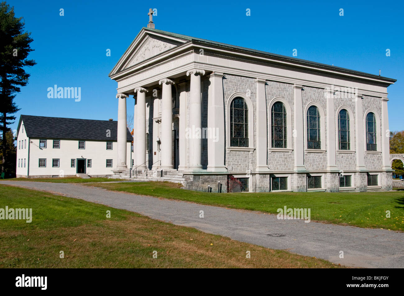 Shaker Village,Church and Communal Meeting Places and Sleeping Quarters