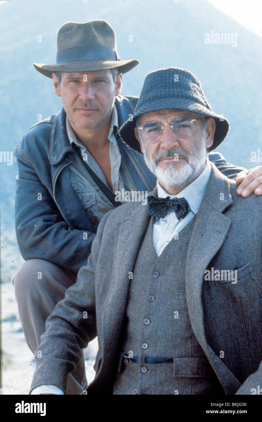 INDIANA JONES AND THE LAST CRUSADE (1989) HARRISON FORD, SEAN CONNERY INC 086 Stock Photo
