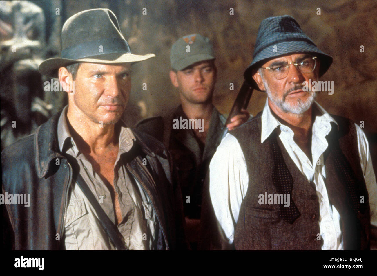 INDIANA JONES AND THE LAST CRUSADE (1989) HARRISON FORD, SEAN CONNERY INC 114 Stock Photo