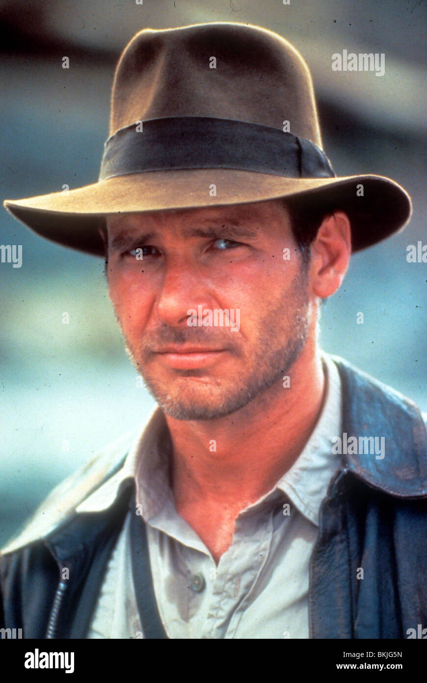 INDIANA JONES AND THE TEMPLE OF DOOM (1984) HARRISON FORD INT 054 Stock Photo