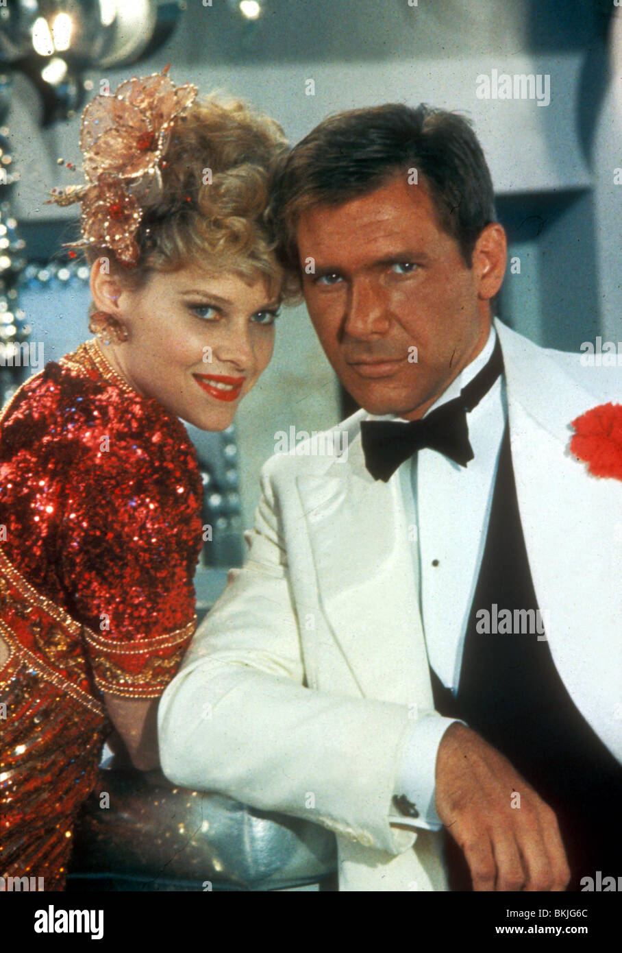 INDIANA JONES AND THE TEMPLE OF DOOM (1984) KATE CAPSHOW, HARRISON FORD INT 099 Stock Photo