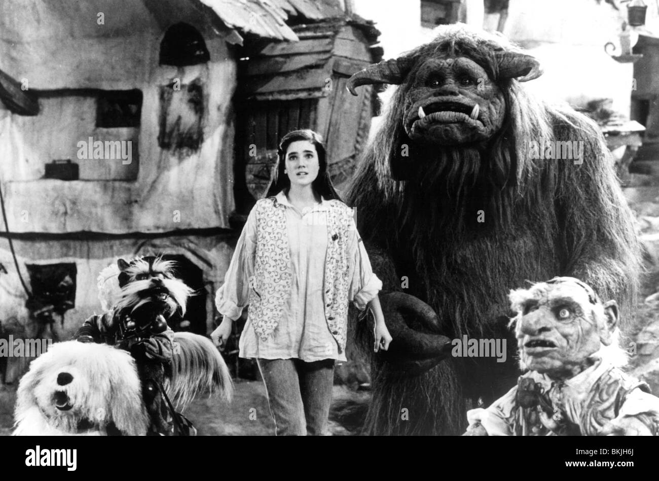 Original Film Title: LABYRINTH. English Title: LABYRINTH. Film Director:  JIM HENSON. Year: 1986. Stars: JENNIFER CONNELLY. Credit: TRISTAR PICTURES  / Album Stock Photo - Alamy