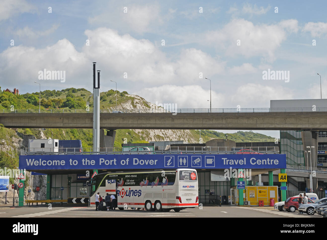 Coach ferry hi-res stock photography and images - Alamy, image size:1300x953