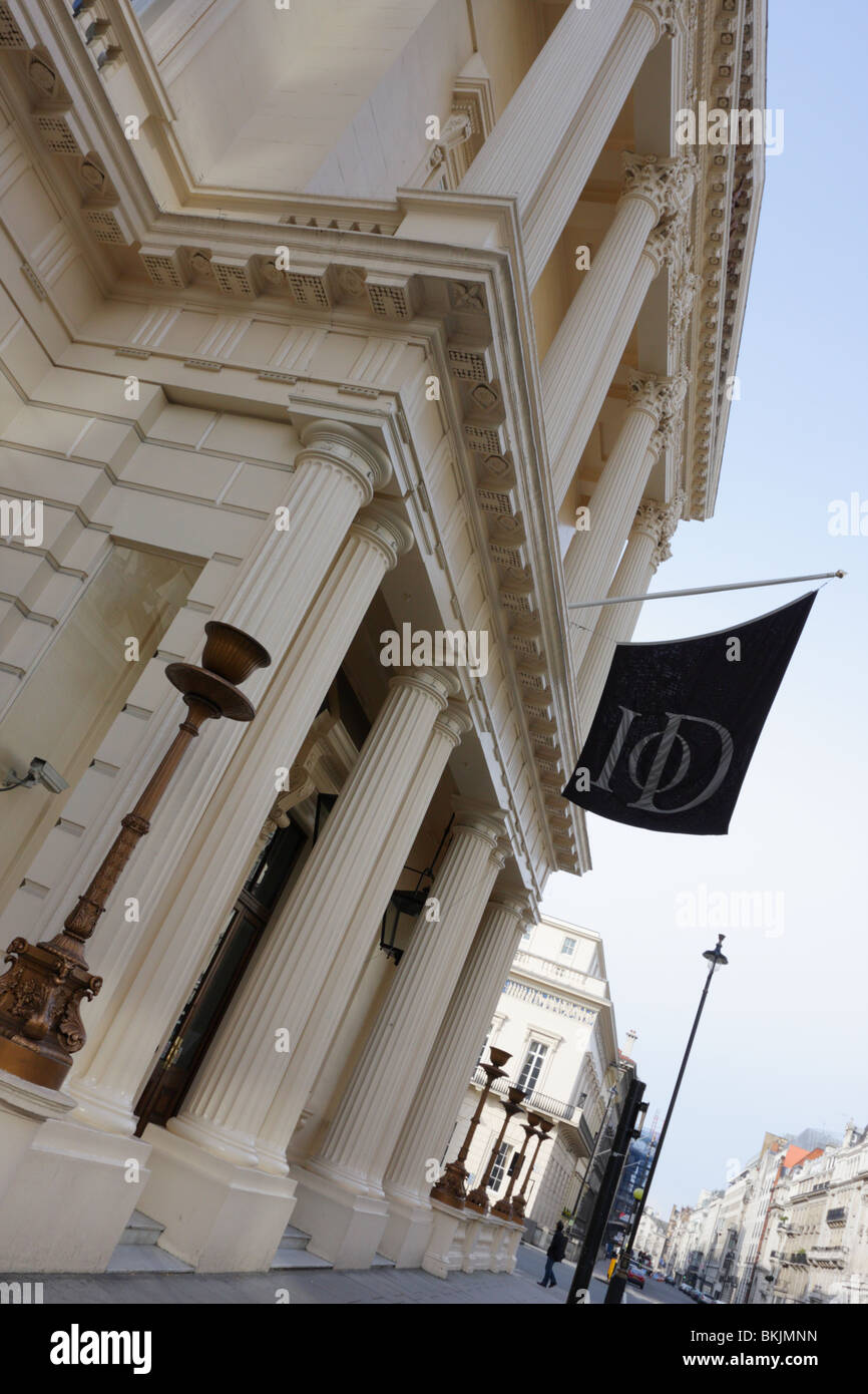 The Institute of Directors at 116 Pall Mall,London SW1. Stock Photo