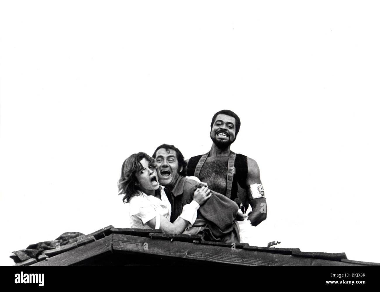 THE SCARLET BUCANEER (1976) SWASHBUCKLER (ALT) GENEVIEVE BUJOLD, ROBERT SHAW, JAMES EARL JONES SBUC 003 P Stock Photo