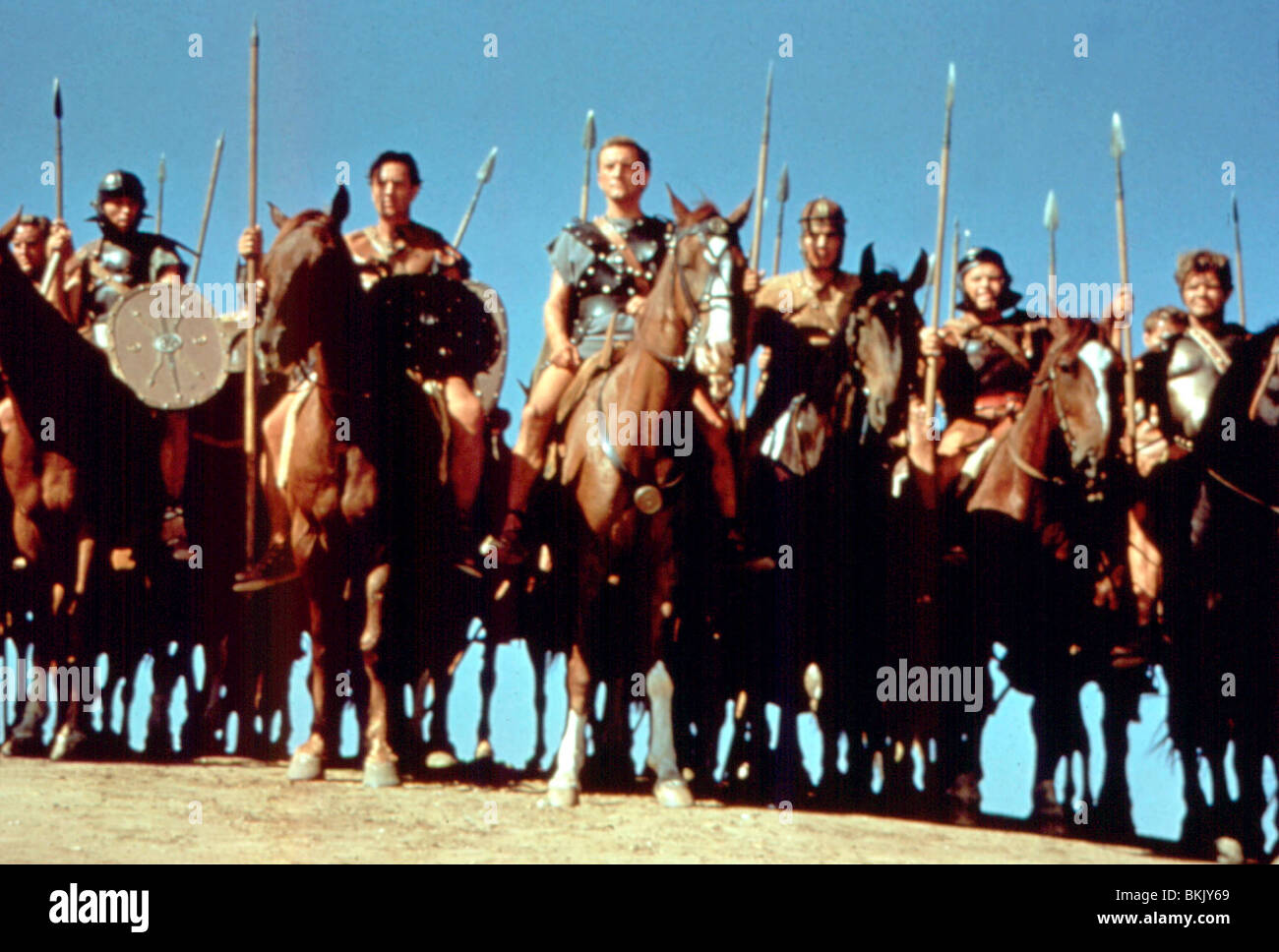 SPARTACUS -1960 KIRK DOUGLAS Stock Photo