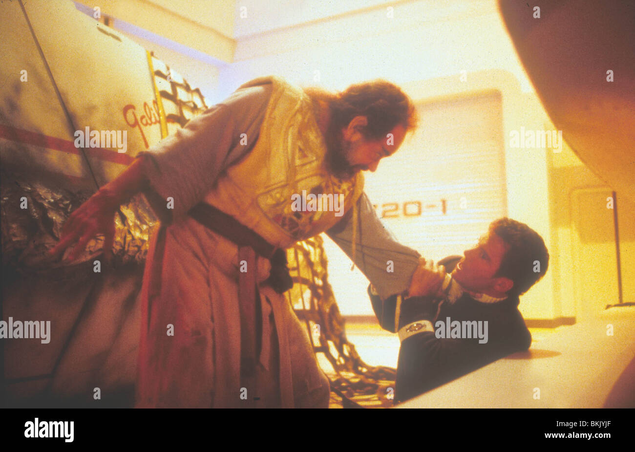 STAR TREK V: THE FINAL FRONTIER (1989) LAWRENCE LUCKINBILL, WILLIAM SHATNER STV 021 Stock Photo