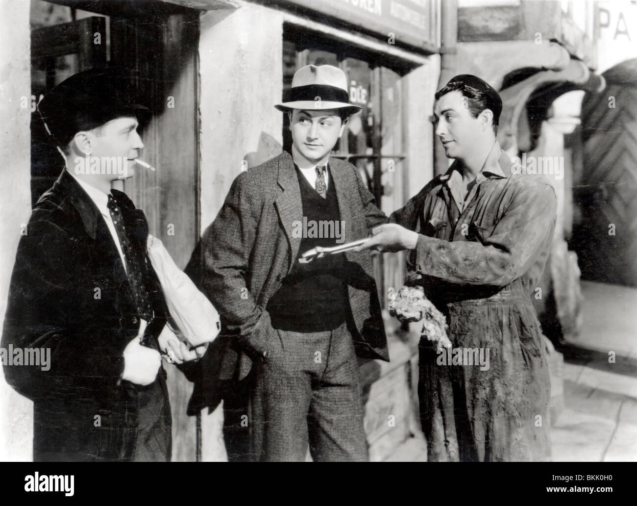 THREE COMRADES (1938) FRANCHOT TONE, ROBERT TAYLOR, ROBERT YOUNG TREC 005 P Stock Photo