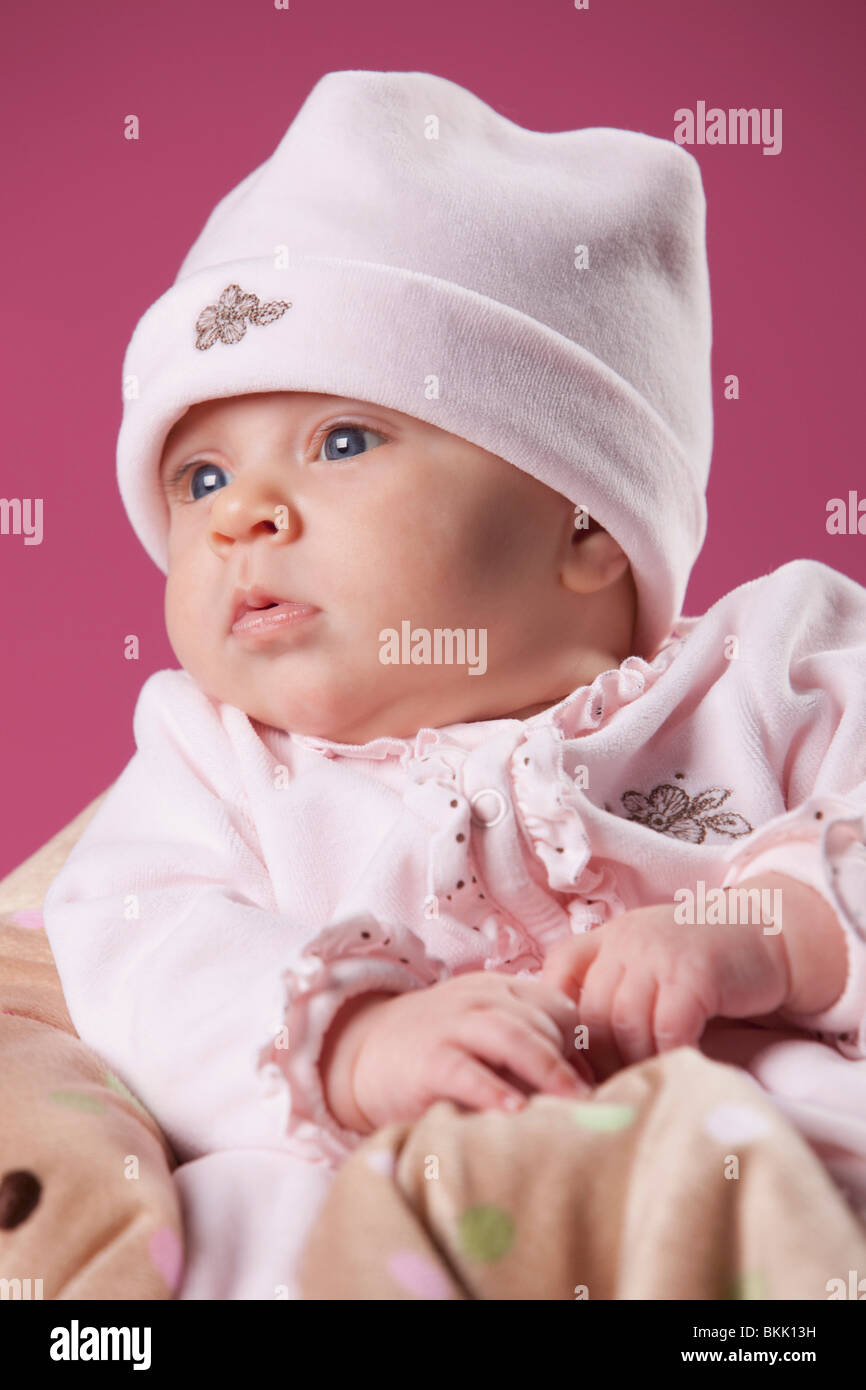 An Infant Girl Stock Photo - Alamy