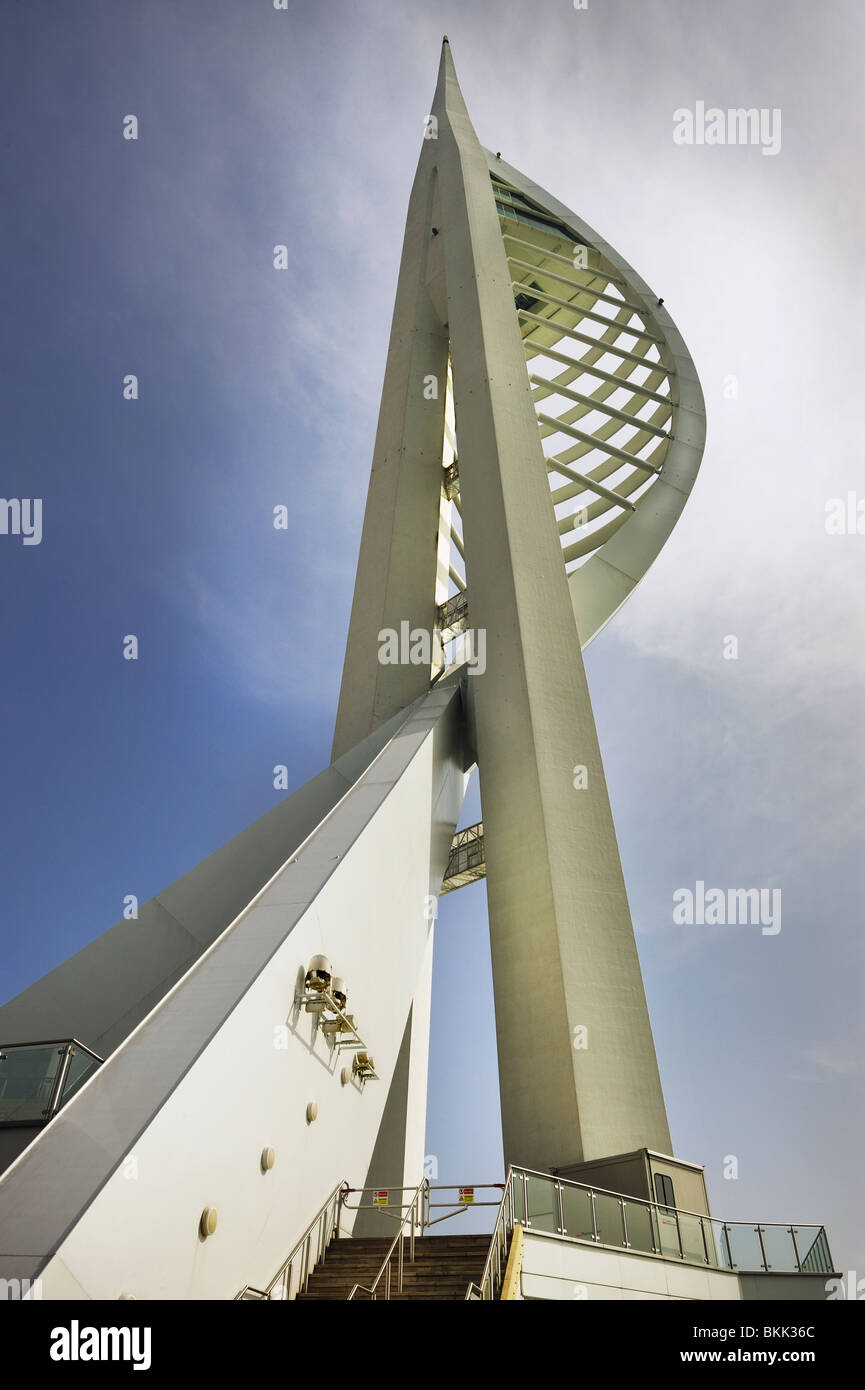 The Spinnaker Tower, Gunwharf Quays, Portsmouth Stock Photo