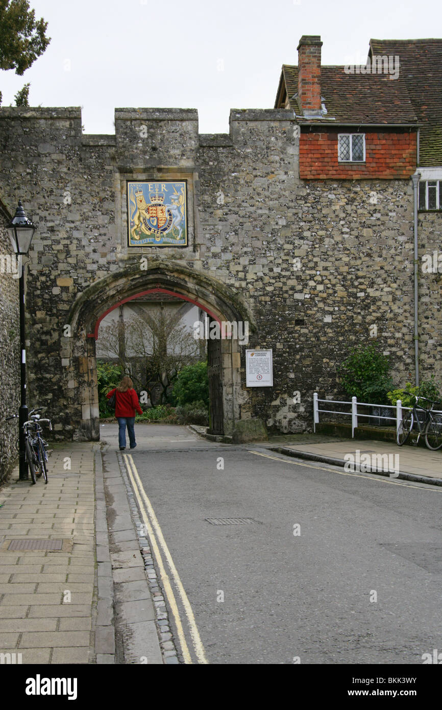 Prior Gate, Winchester, Hampshire, UK Stock Photo Alamy
