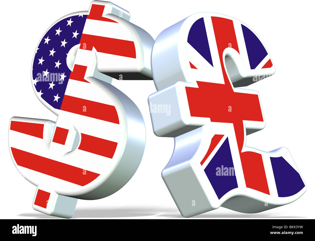 3D Pound Sterling And US Dollar Stock Photo Alamy pound-editorial-photo-cartoondealer-80074389