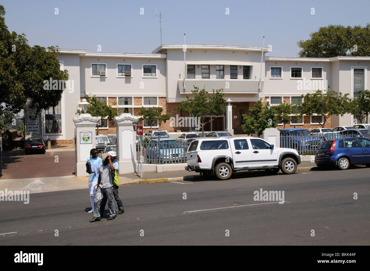 Malmesbury Municipality building town centre of this the largest town in the Swartland region western Cape South Africa Stock Photo
