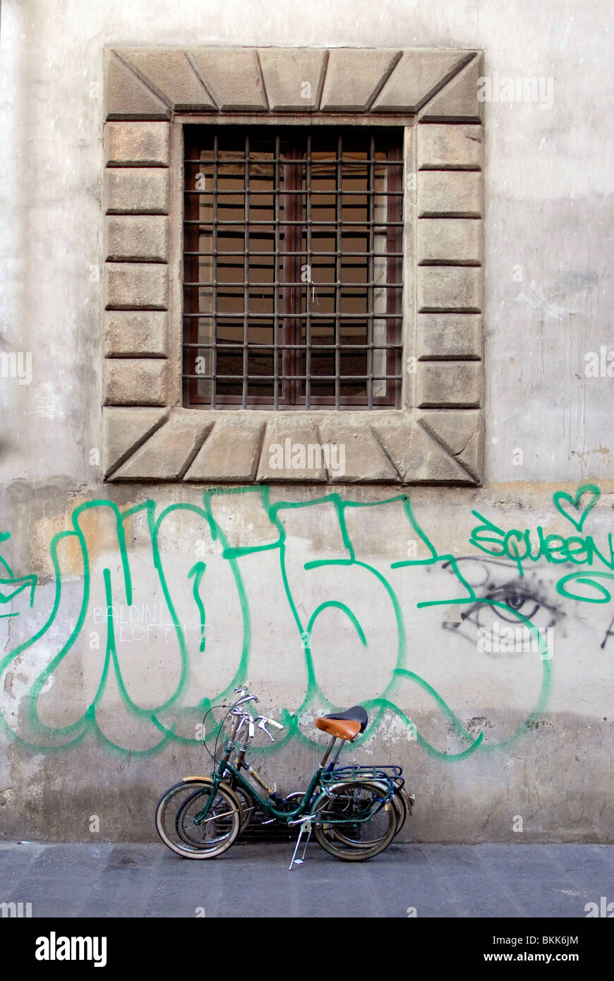 Street art in Florence, Italy Stock Photo Alamy