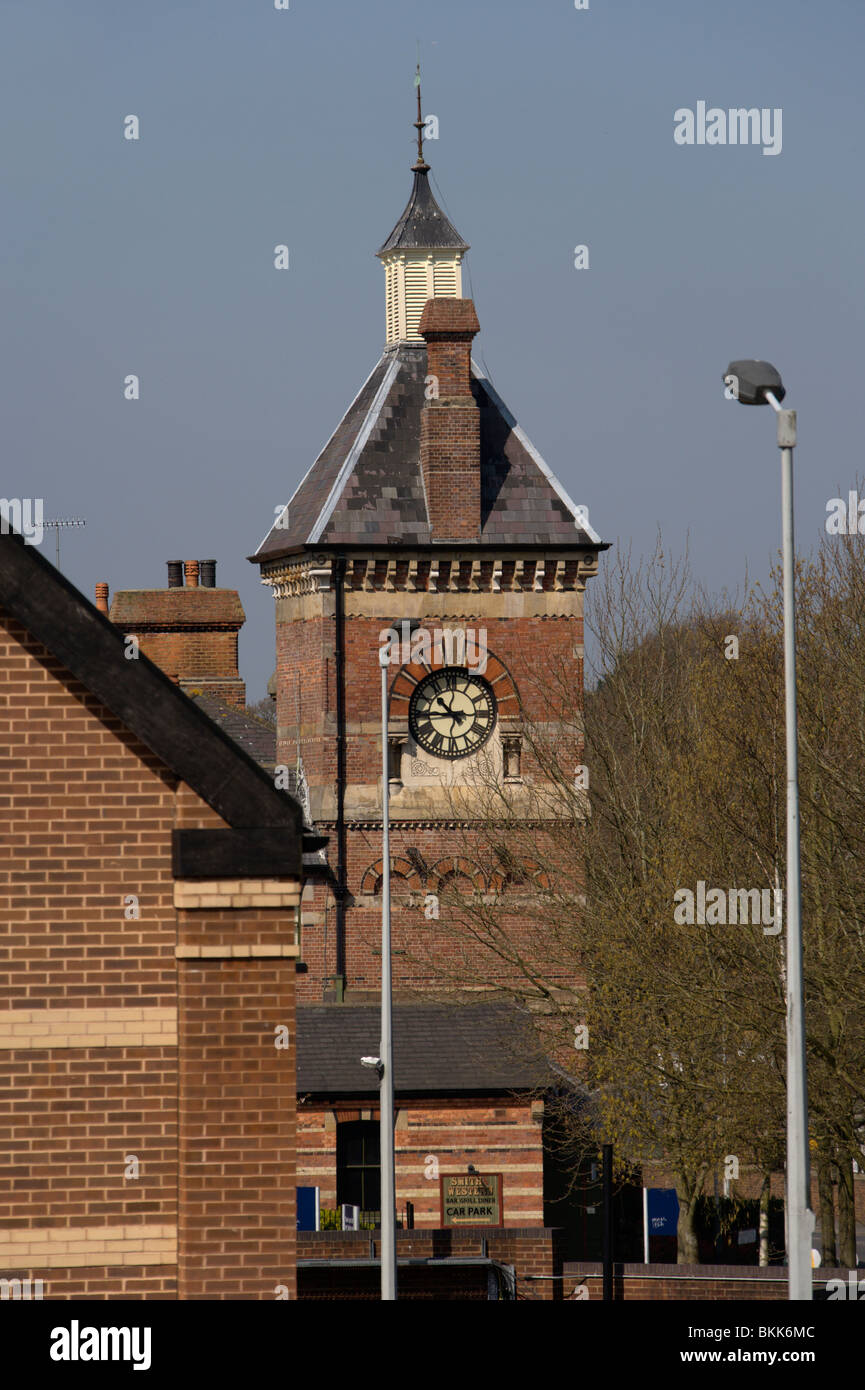 Clock Tower West Station Tunbridge Wells Stock Photo