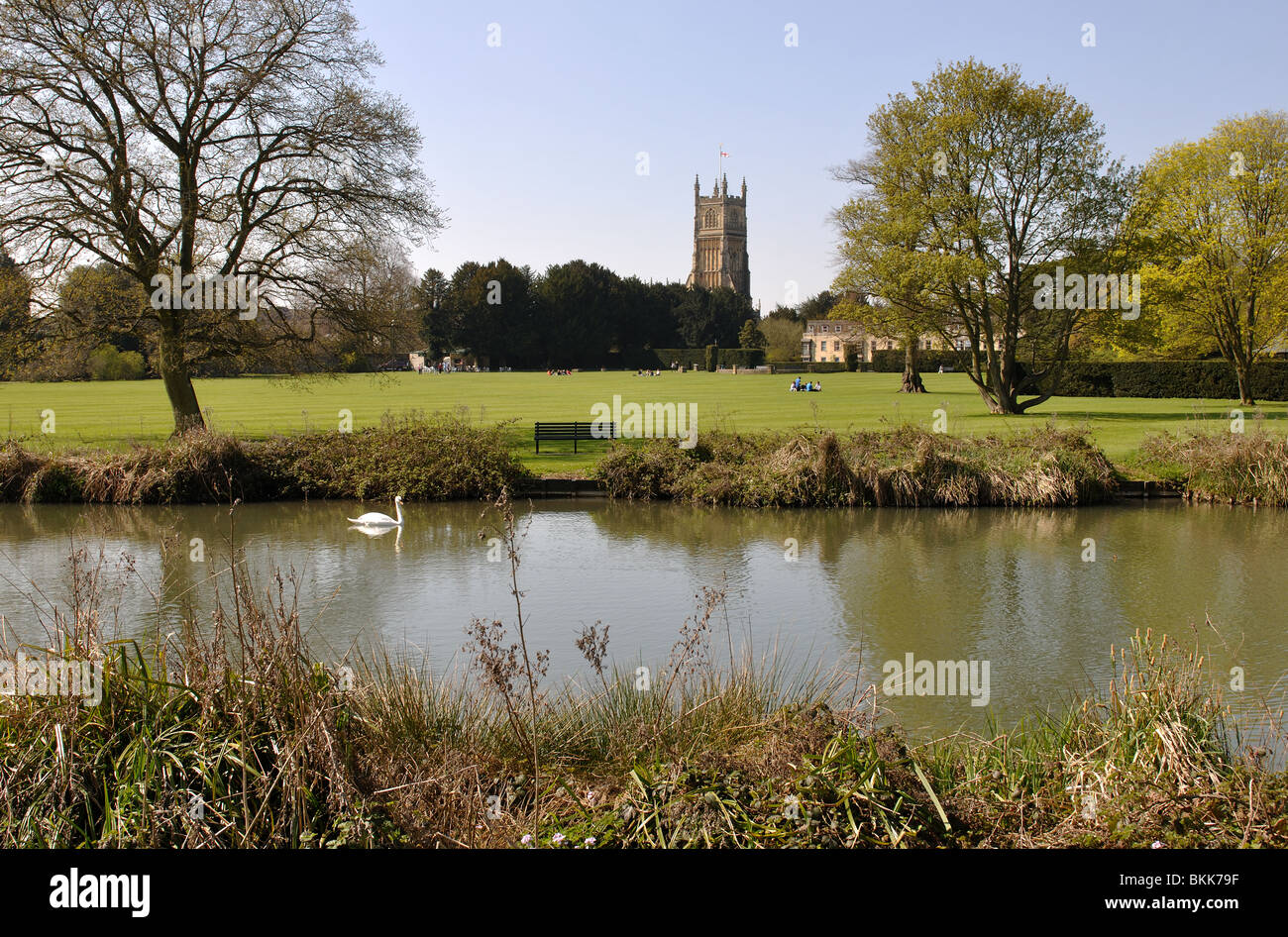 Abbey Grounds and St. John Baptist Church, Cirencester, Gloucestershire