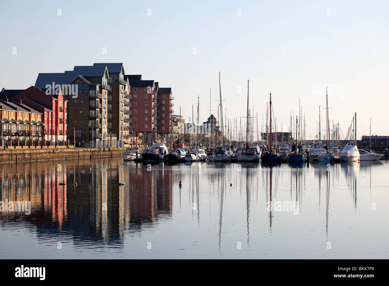 Portishead Marina, Portishead in Somerset Stock Photo Alamy