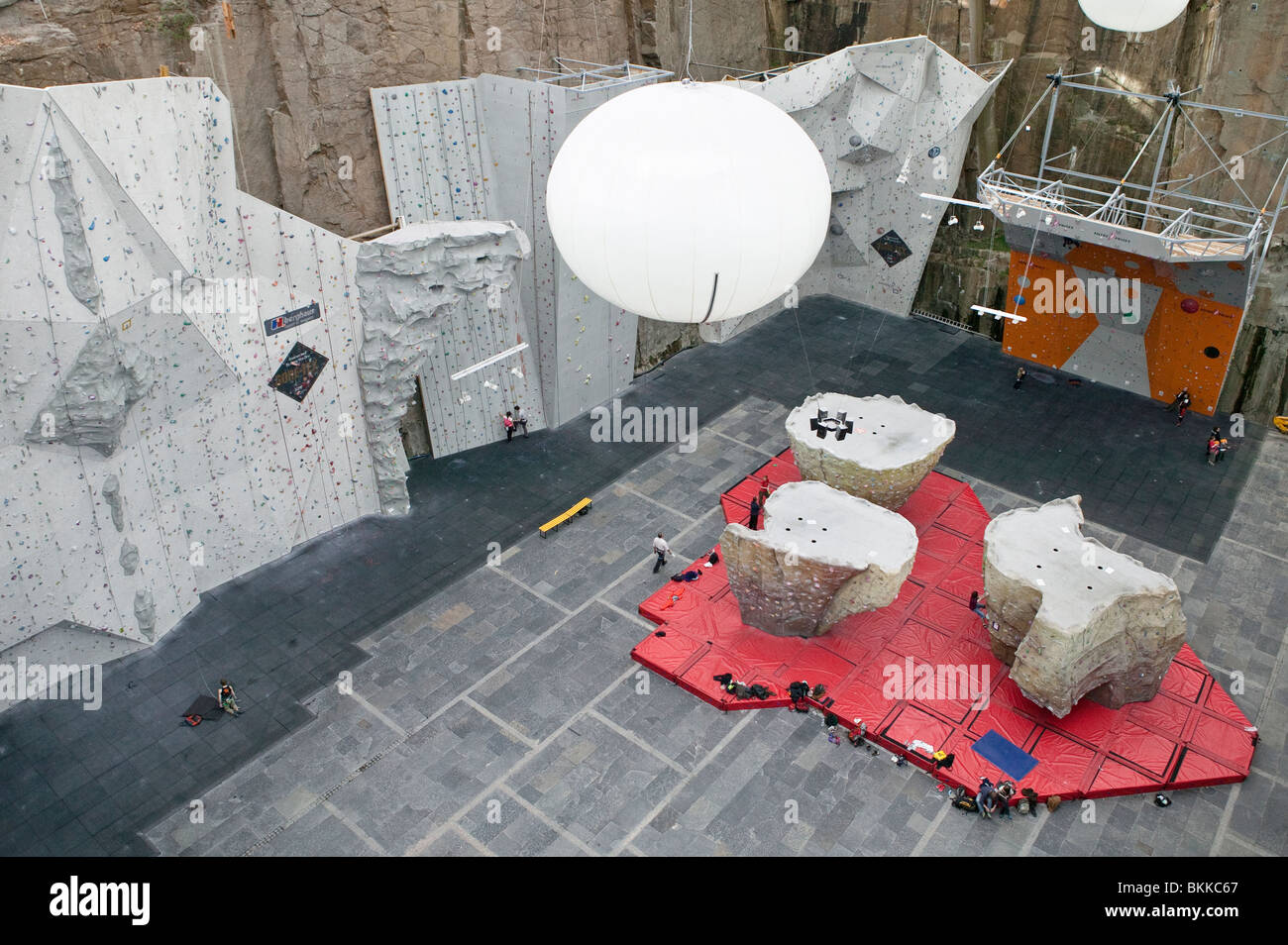 Edinburgh International Climbing Arena (EICA) Ratho, the indoor