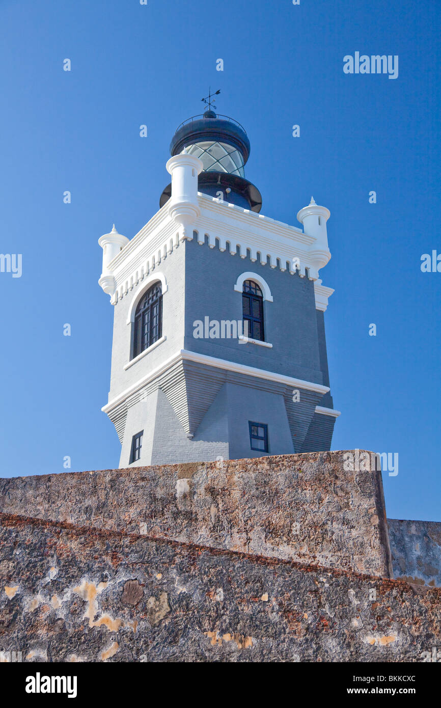 Portrait format of Castillo Del Morro, Carretera de la Cabana, lighthouse  and fortress, Havana, Cuba. Designed by Giovanni Batti Stock Photo - Alamy