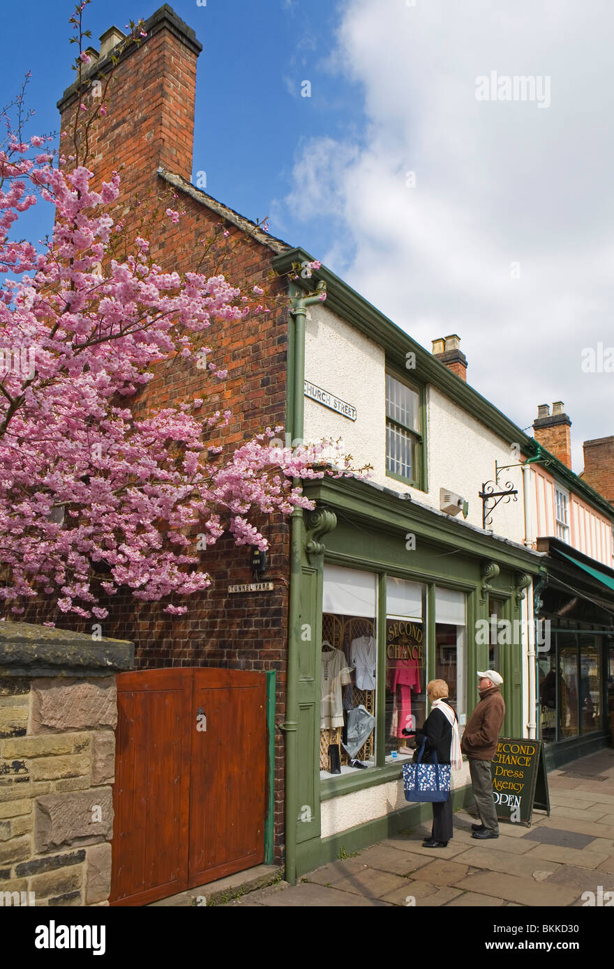 Church Street, Ashbourne, Derbyshire Stock Photo