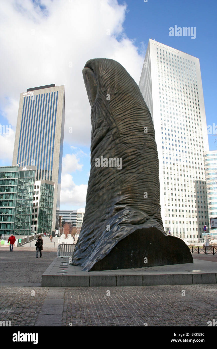 La Defense. Paris, France. Europe Stock Photo