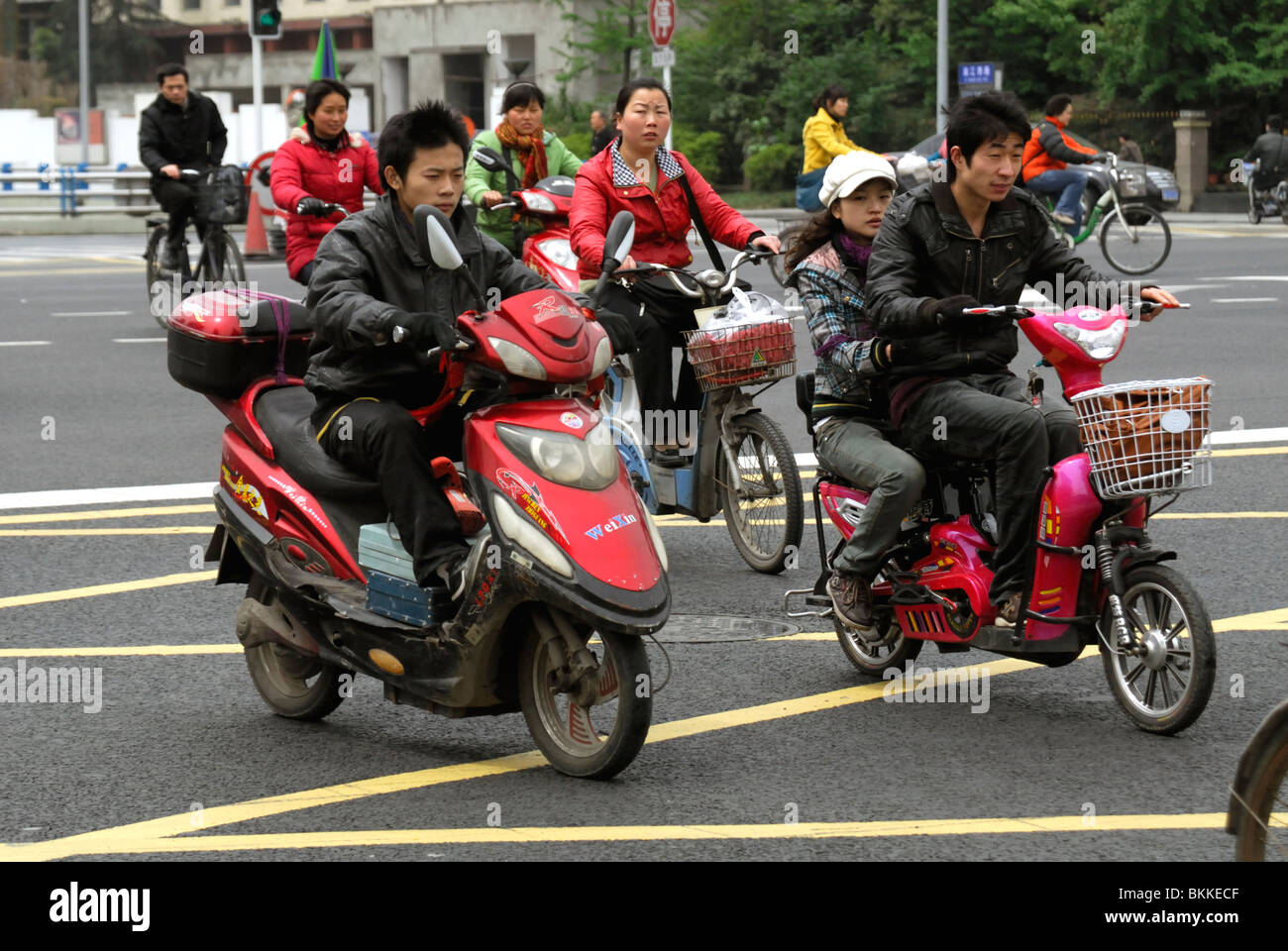 China Electric Bikes Hi-res Stock Photography And Images - Alamy