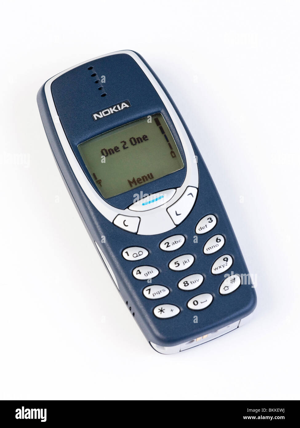 Nokia 3310 mobile phone now obsolete Stock Photo