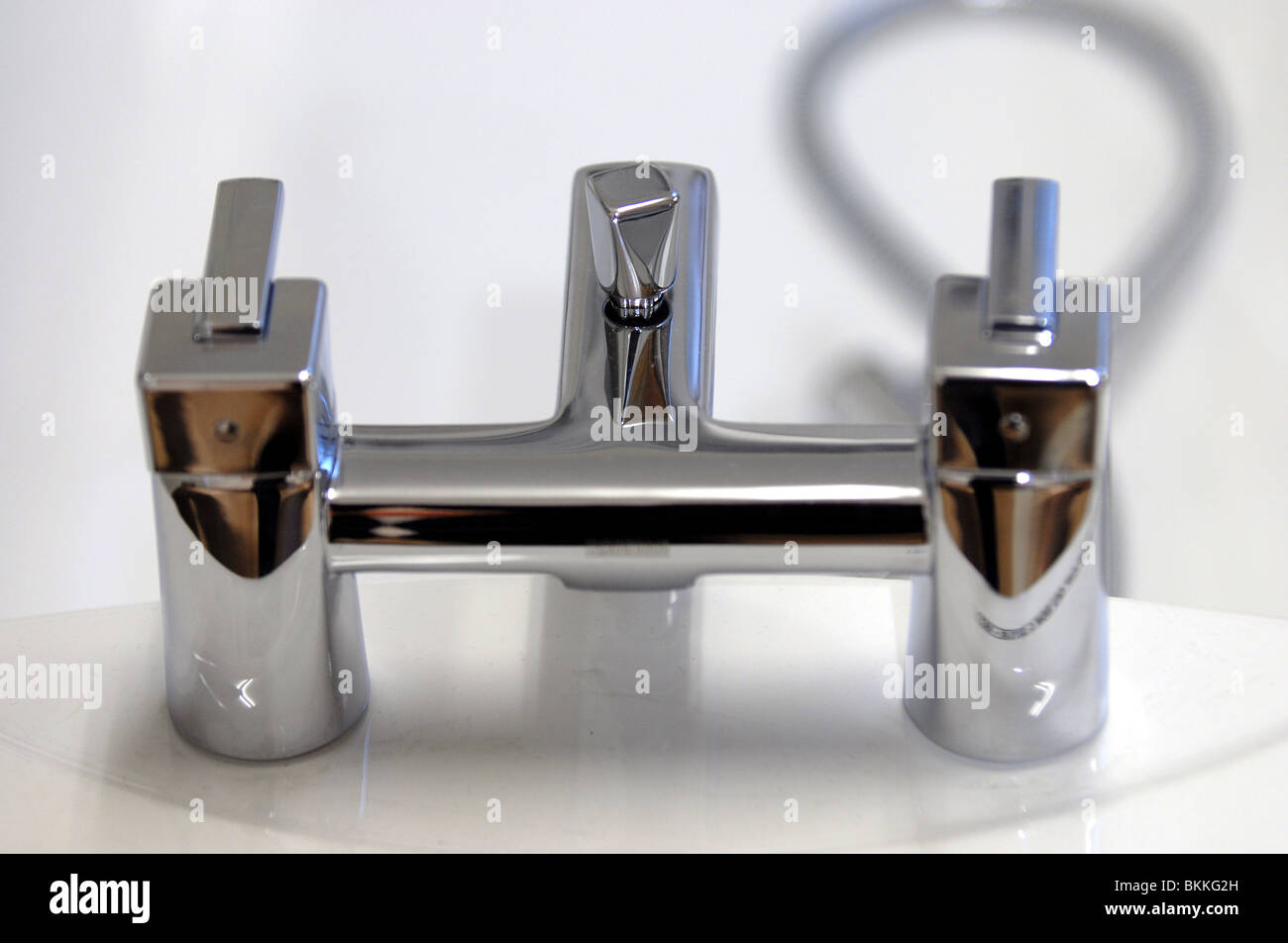 Bathroom mixer tap Stock Photo Alamy